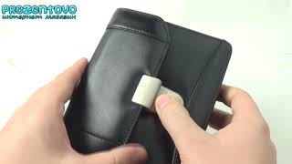 Барсетка кожаная Petek 748-000-01