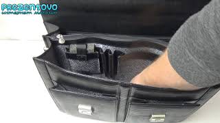 Портфель кожаный Petek 7510-041-01