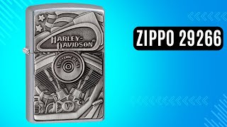 Запальничка Zippo 29266 Harley-Davidson Motor Flag