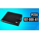 Мужское портмоне Petek 102-000-A11 черный, комбинированный (Код. 10583-10)