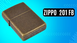 Запальничка Zippo 201FB Antique Brass