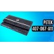 Женский кошелек Petek 407-067-A11 черный (Код. 11401-10)
