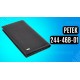 Мужской бумажник Petek 244-46B-01 черный (Код. 15518-10)