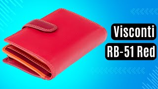 Жіноче портмоне Visconti RB-51 Red червоний