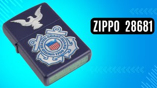 Запальничка Zippo 28681 United States Coast Guard Seal And Eagle