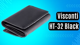 Жіноче портмоне Visconti HT-32 Black чорний