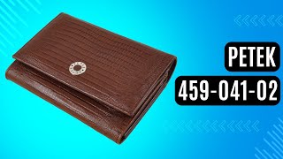 Жіноче портмоне Petek 459-041-02 коричневий