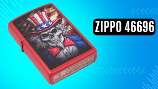 Запальничка Zippo 46696 Uncle Sam Skull Design