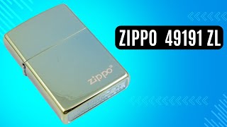 Запальничка Zippo 49191 ZL High Polish Teal Zippo Logo
