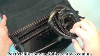 Портфель кожаный Manufatto РВМ-3-1 ЧГ