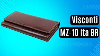 Жіночий гаманець Visconti MZ-10 Ita BR коричневий
