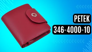Жіноче портмоне Petek 346-4000-10 червоний