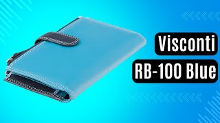Жіночий гаманець Visconti RB-100 Blue синій
