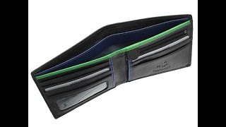 Кошелек мужской Visconti BD-707 BLK-CB-GRN