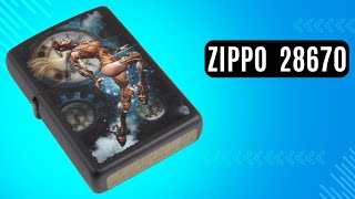 Запальничка Zippo 28670 Steampunk Aviator Girl
