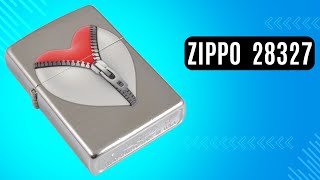 Запальничка Zippo 28327 Zip Heart Chrome Arch