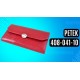 Женский кошелек Petek 408-041-10 красный (Код. 11411-10)