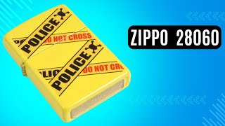 Запальничка Zippo 28060 Police Caution Lemon