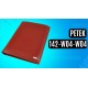 Мужской бумажник Petek 142-W04-W04 коричневый (Код. 10634-10)