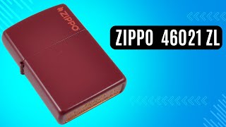 Запальничка Zippo 46021 ZL Classic Merlot with Zippo Logo