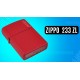 Зажигалка Zippo 233 ZL Red Matte (Код. 3151-11)