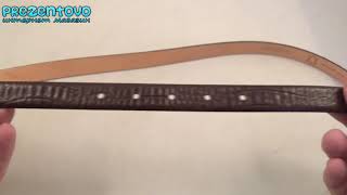 Ремень женский Petek 2006702 коричневый