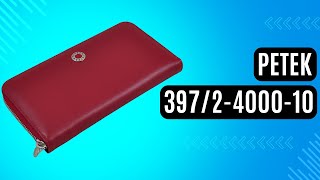 Жіночий гаманець Petek 397/2-4000-10 червоний