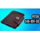 Женское портмоне Petek 346-091-03 бордовый (Код. 10530-10)