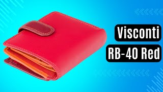Жіноче портмоне Visconti RB-40 Red червоний