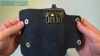 Ключница кожаная Black Brier КЛ-6-97
