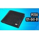 Мужское портмоне Petek 121-041-01 черный (Код. 3591-10)