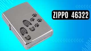 Запальничка Zippo 46322 Footprints Design