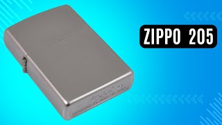 Запальничка Zippo 205 Satin Chrome