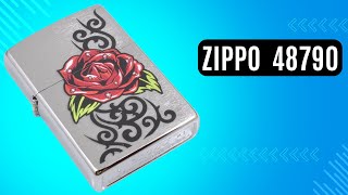 Запальничка Zippo 48790 Rose Tattoo Design