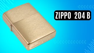 Запальничка Zippo 204 B Brushed Brass