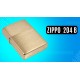 Запальничка Zippo 204 B Brushed Brass (Код. 3096-11)