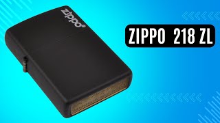 Запальничка Zippo 218 ZL Black Matte