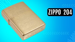 Запальничка Zippo 204 Solid Brass