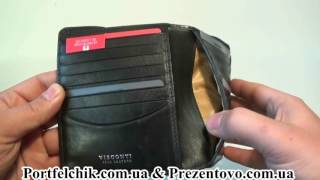 RFID мужской кошелек Visconti TSC49 Black