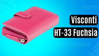 Жіноче портмоне Visconti HT-33 Fuchsia фуксія