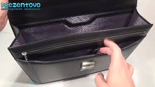 Портфель кожаный Petek 891/2-000-01