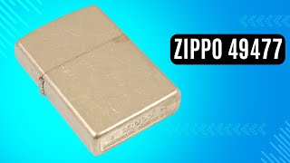 Запальничка Zippo 49477 Regular Tumbled Brass