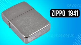 Запальничка Zippo 1941 Replica Brushed Chrome