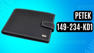 Чоловіче портмоне Petek 149-234-KD1 чорний