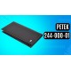 Мужской бумажник Petek 244-000-01 черный (Код. 10556-10)