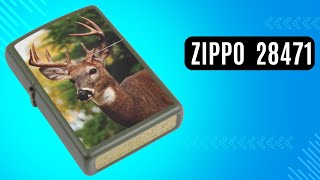Запальничка Zippo 28471 Buck Green Matte