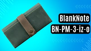 Жіночий гаманець BlankNote BN-PM-3-IZ-O Crazy Horse зелений