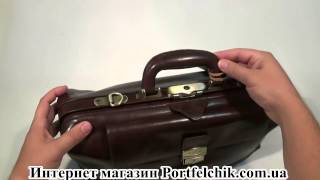 Саквояж кожаный Gufo D 30614 BR