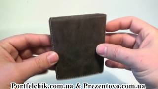 Маленький кошелек Visconti VSL26 Javelin с защитой RFID oil brn